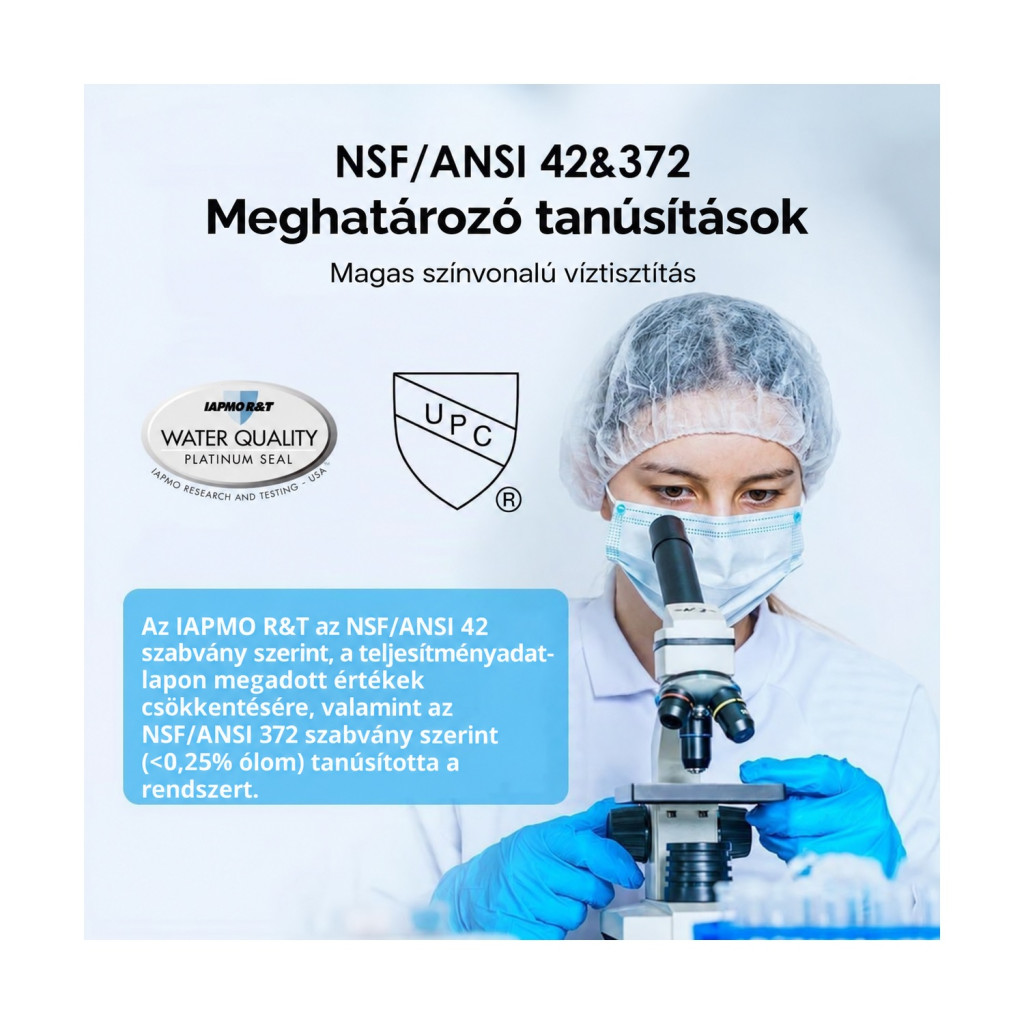 Waterdrop WD-CTF-01 pultos vízszűrő rendszer – kompatibilitási nézet