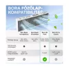 Kf3tec aktívszén-szűrő BORA Pure PUAKF rendszerhez, 435 × 130 × 50 mm – kompatibilitási nézet
