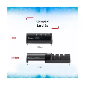 Tefal Ice Force K26505 háromlépcsős kézi késélező – termékfotó