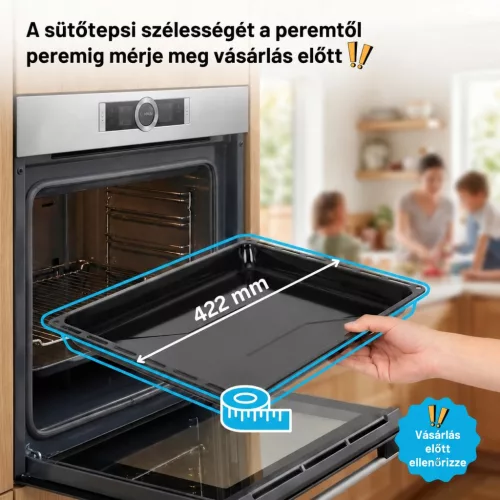ICQN zománcozott sütőtepsi- és rácskészlet, 42,2 × 37 cm – kompatibilitási nézet
