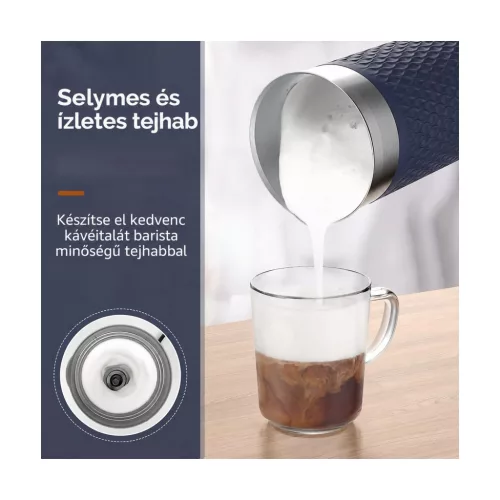 SIMPLETASTE 4 az 1-ben elektromos tejhabosító, 300 ml – használat közben