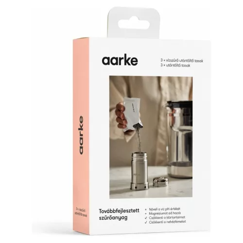 Aarke Pure vízszűrő utántöltő tasak, 3 db, tasakonként 120 literhez – részletfotó