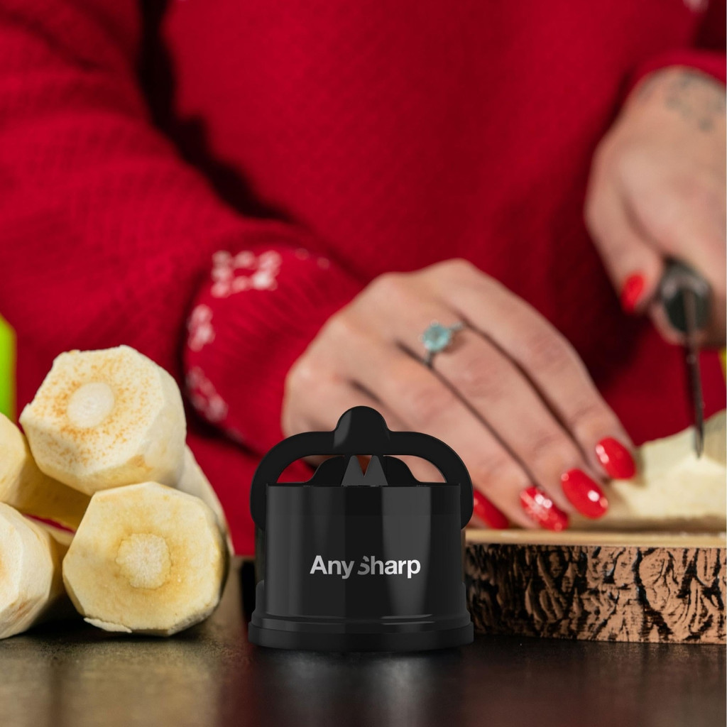 AnySharp Classic kézi késélező PowerGrip tapadókoronggal – részletfotó