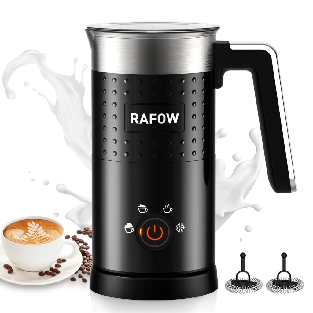 Rafow 4 az 1-ben elektromos tejhabosító, 300 ml – termékfotó