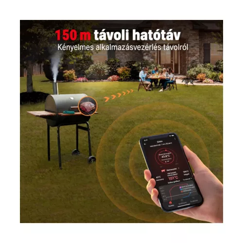TempPro TP961 vezeték nélküli Bluetooth grill- és maghőmérő – főbb jellemzők