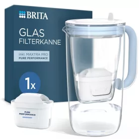 BRITA üveg vízszűrő kancsó 2,5 l, 1 MAXTRA PRO patronnal – termékfotó