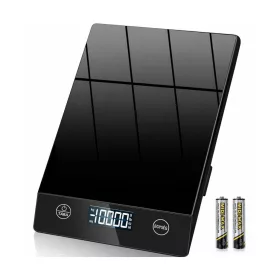 Letron K211H üveg digitális konyhai mérleg döntött kijelzővel, 10 kg / 1 g – termékfotó
