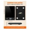 Letron K211H üveg digitális konyhai mérleg döntött kijelzővel, 10 kg / 1 g – főbb jellemzők