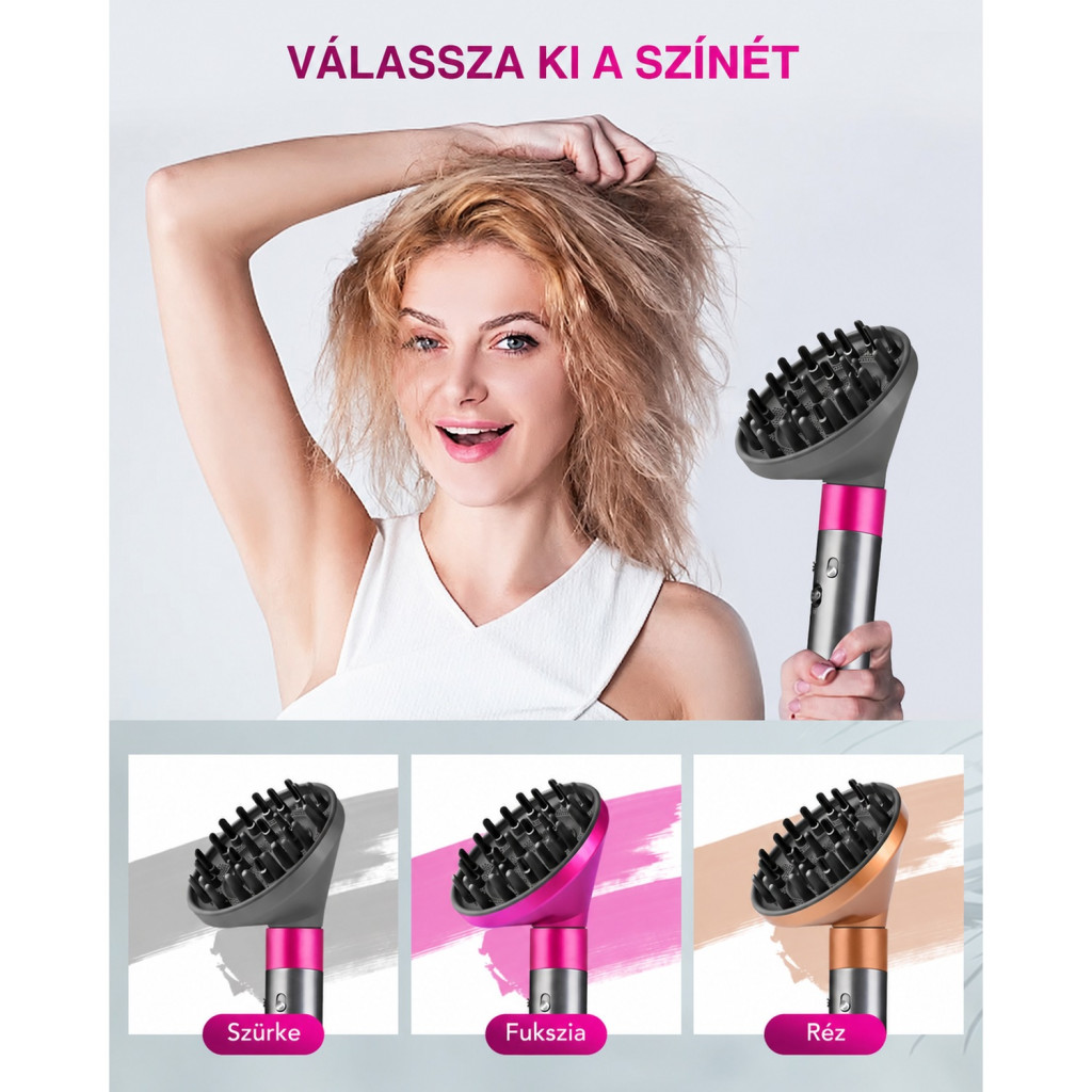TOSAGE diffúzor Dyson Airwrap HS01/HS05/HS08 hajformázóhoz – kompatibilitási nézet