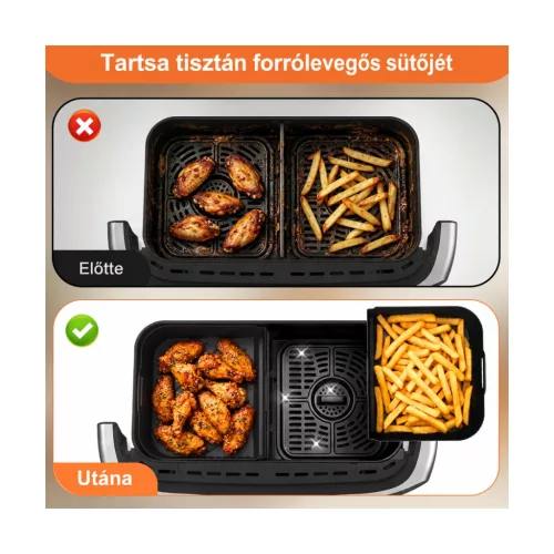 Dictien szilikon sütőbetét Ninja AF500EU 10,4 l, 3 részes – kompatibilitási nézet