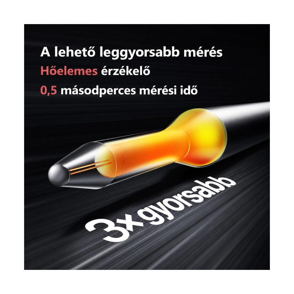 ThermoMaven F1 Turbo digitális gyorshőmérő, 0,5 másodperces kijelzéssel – kompatibilitási nézet