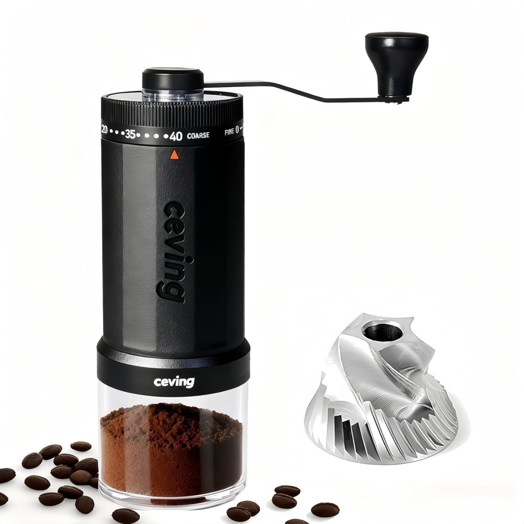 CEVING MCG-02 kézi kávédaráló, 60 g, 40 fokozat – termékfotó