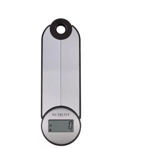 NUTRI FIT EK8840H digitális konyhai mérleg, rozsdamentes, 5 kg / 1 g – használat közben
