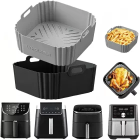 LYHOLKEER air fryer szilikon sütőbetét 4,7–6,5 l, 2 db – termékfotó