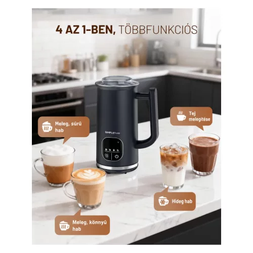 SIMPLETASTE 4 az 1-ben elektromos tejhabosító, 240 ml – kompatibilitási nézet