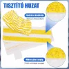 JTOOYS mikroszálas huzat Kärcher EasyFix gőztisztítóhoz, 10 db – használat közben