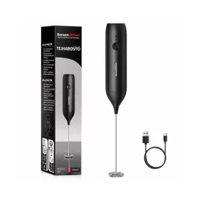 Bonsenkitchen MF8715 USB-C kézi tejhabosító, fekete – termékfotó