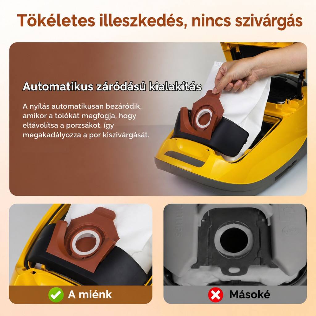 YYDSLEE 3D CO porzsák Miele Guard M1/L1/S1 porszívókhoz, 14 db + 8 szűrő – főbb jellemzők