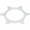 121x102x7 mm Tömítés, zárófedél, 6 lyukú, fehér, új típusú HAJDU K-s bojler 10db-os csomag