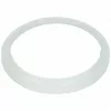 113x98x5 mm Tömítés, zárófedél, peremes, fehér, szilikonkeverék HAJDU bojler 25db-os csomag