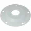 130x35 mm Tömítés, zárófedél, 5 lyukú, sima, fehér, csonk nélkül ISEA bojler /BZT208/