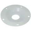 130x35 mm Tömítés, zárófedél, 5 lyukú, sima, fehér, csonk nélkül ISEA bojler /BZT208/