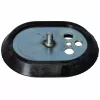 Zárófedél tömítéssel Ariston bojlerhez - 116x86,5 mm - Ovális, rövidebb tengellyel (65108275, 65103691 kompatibilis)