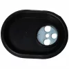 116x86,5 mm Zárófedél + tömítés, ovális (eredeti) ARISTON  bojler