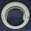 Whirlpool / Indesit Mosógép Ajtó – Komplett, Fehér – IWSB, IWSC széria (C00273460)