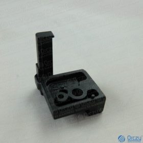   Rögzítő, üveg, bal (eredeti) WHIRLPOOL / INDESIT tűzhely