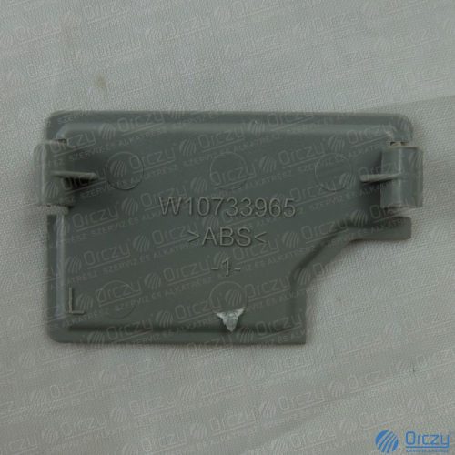 Whirlpool / Indesit Hűtőgép Zsanértakaró – Bal oldali, Szürke – Eredeti alkatrész (C00337618)