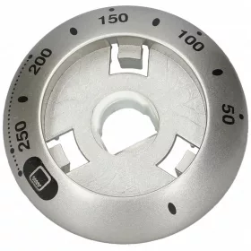   Fagor Hőfokszabályzó Gombgyűrű - Ezüst, 50-250°C - Tűzhelyhez (C20K000I7)