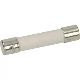   Kerámia Biztosíték - 6.3A / 250V - 6.3x32mm - Lomha / Késleltetett