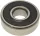 CSAPÁGY 6302-2RS SKF