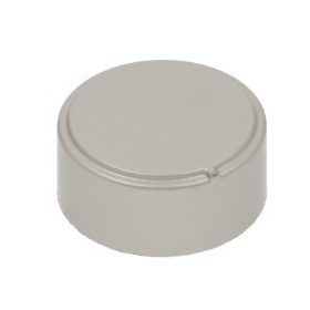 Ariston Gomb - ø 37 mm, ezüst - Sütőhöz és tűzhelyhez (D-tengely 6x4.6 mm)