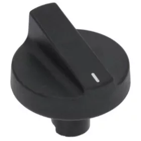   WHIRLPOOL / INDESIT sütő/főzőkészülék IGNIS TÍPUSÚ FEKETE GOMB ø 51 mm