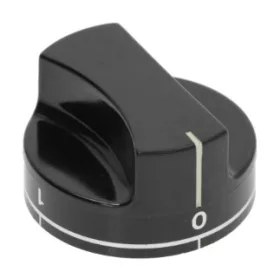 KNOB SAMET FEKETE ø 46 mm