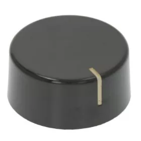 KNOB SAMET FEKETE ø 35 mm
