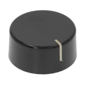 KNOB SAMET FEKETE ø 35 mm