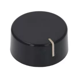 KNOB SAMET FEKETE ø 34 mm