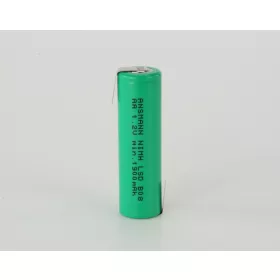 AA 14MM SZÉLES 50MM MAGAS IPA 1,2V, 1900MAH AA NIMH AKKU
