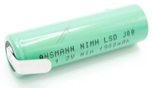 AA 14MM SZÉLES 50MM MAGAS IPA 1,2V, 1900MAH AA NIMH AKKU
