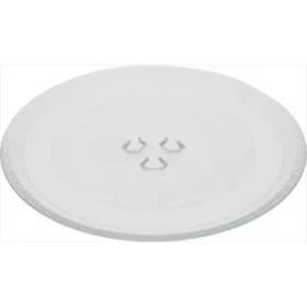 Üvegtányér LG Mikrohullámú Sütőhöz - 245 mm - Háromágú rögzítés (3390W1A035D kompatibilis)