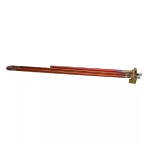 Fűtőelem Bojlerhez / Vízmelegítőhöz - 3000W / 230V - ø 48mm - 420mm - Egyenes, M6 anód csatlakozással