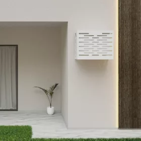   1050x950x650 mm Klíma takaró box, 3 fajta stílus, fekete vagy fehér színben,