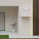 1050x950x650 mm Klíma takaró box, 3 fajta stílus, fekete vagy fehér színben,