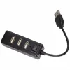 USB hub 4 portos USB elosztó kapcsolóval