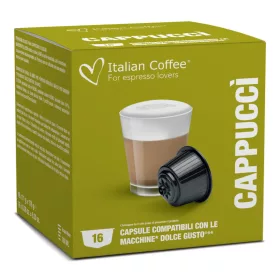   Italian Coffee Capucci Nescafé Dolce Gusto kompatibilis kávékapszula, 16 db (DGIC_CAPUCCI)
