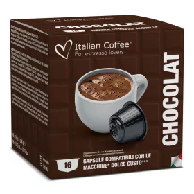   Italian Coffee Chocolat Dolce Gusto kompatibilis forró csokoládé kapszula, 16 db (DGIC_CHOCOLAT)