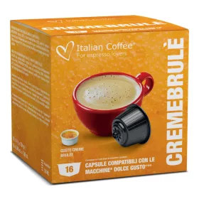   Italian Coffee Creme Brule Dolce Gusto kompatibilis kapszula, 16 db (DGIC_CREMBRULE)